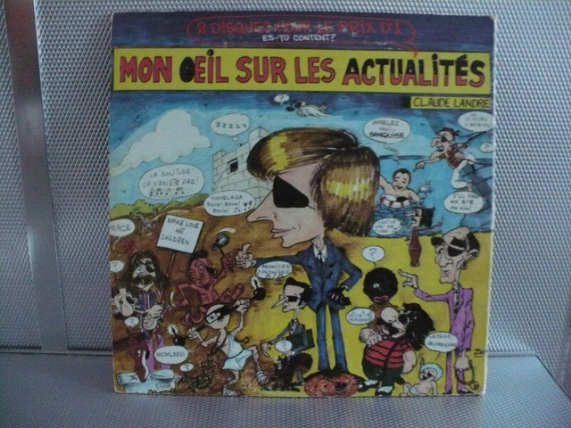 MON OEIL SUR LES ACTUALITÉS ( CLAUDE LANDRÉ VINYLE VINTAGE ) dans CD, DVD et Blu-ray  à Longueuil/Rive Sud - Image 3