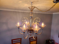 Italian Chandelier - Venetian  blown glass (negotiable)