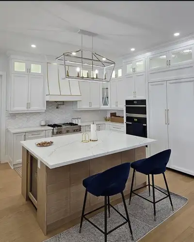 KITCHEN CABINET KITCHEN QUARTZ COUNTERTOP KITCHEN FAUCET SINK, View more