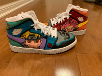 Custom Painted Naruto & Dragon ball z shoes