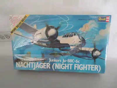 Revell Junkers Ju 88C-6C Night Fighter model kit, View more