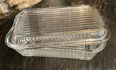 Pasabahce “Frigo” Butter Dish, View more