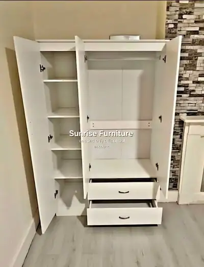 wardrobe 3 door wooden wardrobe brand new cupboard , View more