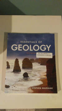 Essentials of Geology- 5th Edition