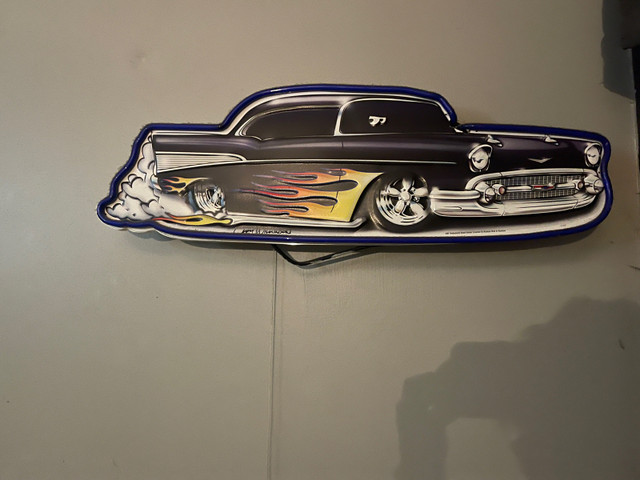 Neon 1957 Chevy professionally made in Arts & Collectibles in Edmonton