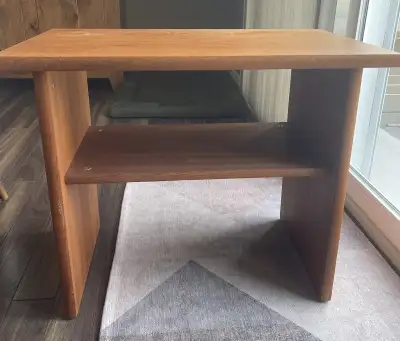 Mid-Century Teak Side Table, View more
