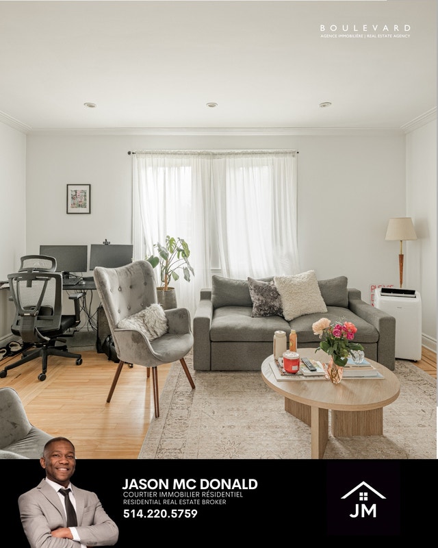 2-Bedroom + Office NDG Condo For Sale With Triple Ga — photo 2