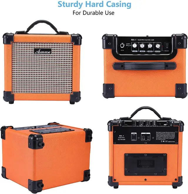 New Asmuse 10W Portable Electric Guitar Amplifier Speaker Combo in Amps & Pedals in Markham / York Region - Image 4