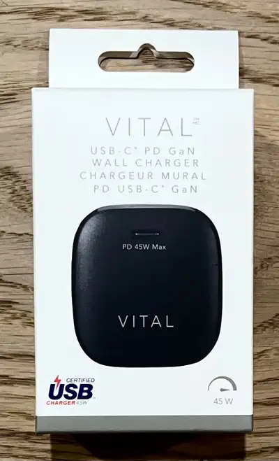 Brand new Phone Charger - fast 45W - USB-C' PD GaN, View more