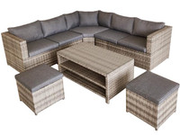 Ensemble patio sectionnel Montebello 6 pcs outdoor seating set