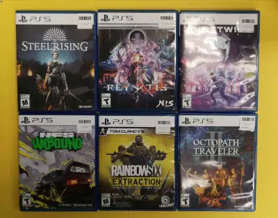 Jeux assorties Playstation 5 PS5, View more