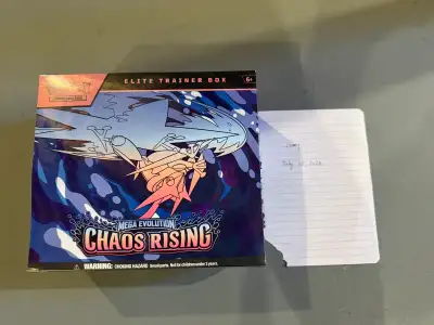 Brand new, sealed Pokémon TCG Mega Evolution—Chaos Rising ETB, View more