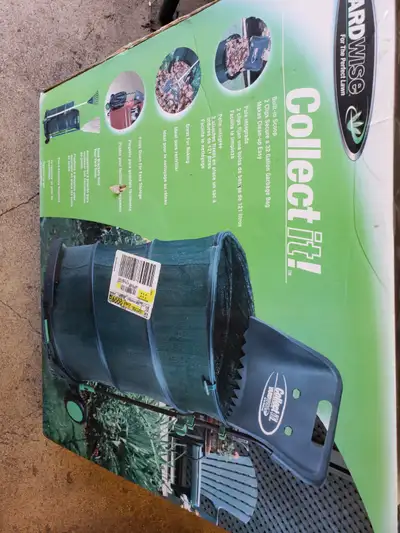 SPRING TIME Yardwise COLLECT IT 32 gallon garbage bag holder, View more