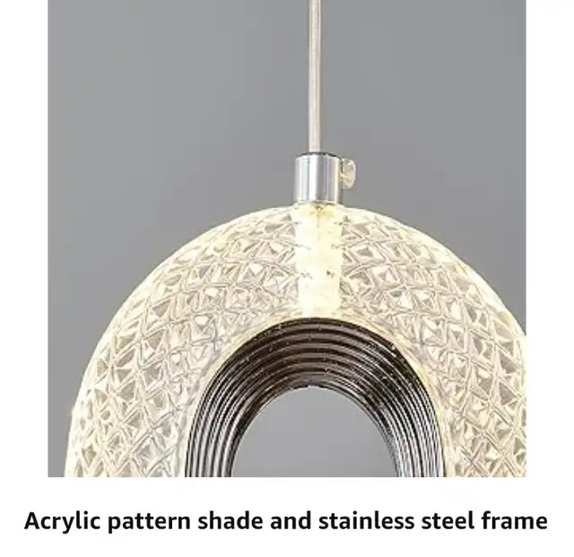 NEW Ganeed 60W Dimmable LED Pendant Light, 5 Lights Chandelier in Indoor Lighting & Fans in London - Image 9