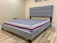 Queen size bed frame & Mattress Markham / York Region Toronto (GTA) Preview