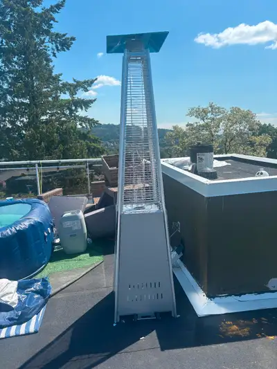 Outdoor heating tower propane, View more