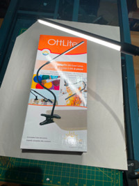 OttLite Clip on Easel Lamp, with ClearSun LED technology
