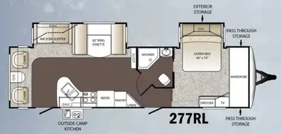 2013 RV Keystone Super Lite 277RL - Excellent condition, View more