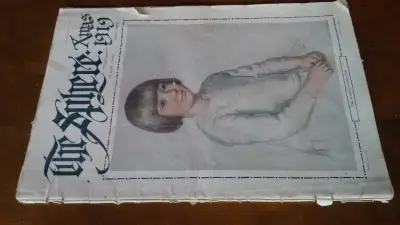 "The Sphere" - the London magazine, "An Illustrated Newspaper for the Home" Nov.24, 1919. The magazi...