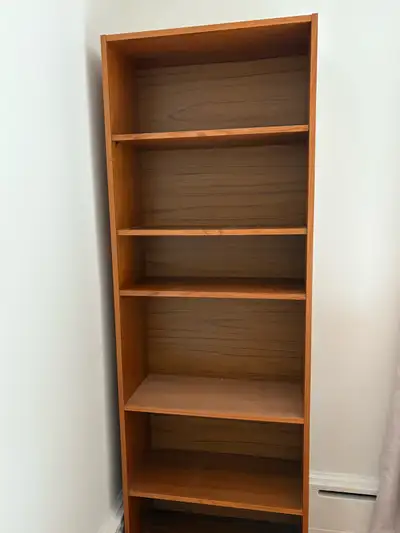Wooden Bookshelf – 1.82 m  Excellent Condition Must Go This Week, View more