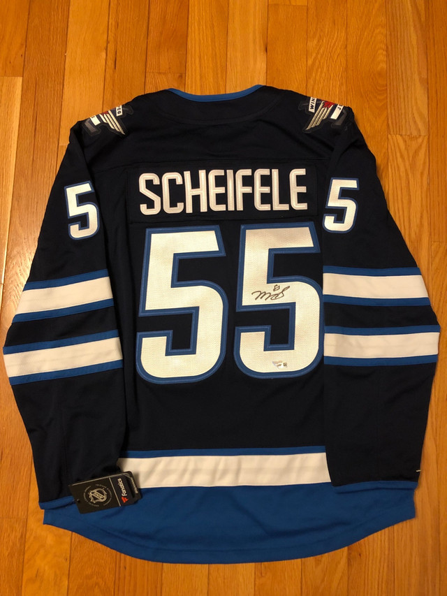 Winnipeg Jets autographed Scheifele Fanatics jersey in Hockey in Winnipeg