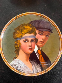 "Meeting on the path" Collectors Plate For sale