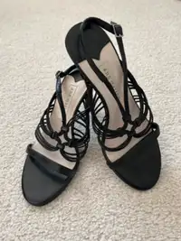 Ladies strappy high heels - size 5 1/2
