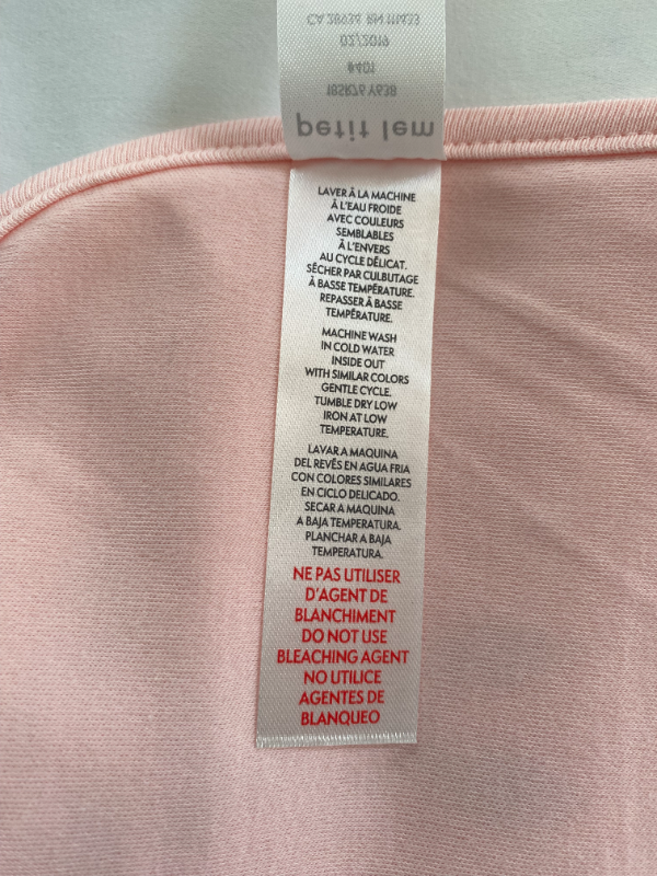 NEW - Two-Pack Bunny Cotton Infant Bibs, PETIT LEM, Pink in Other in Markham / York Region - Image 6