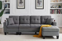 Final sale on 4 seats sectional sofa couch limited offer