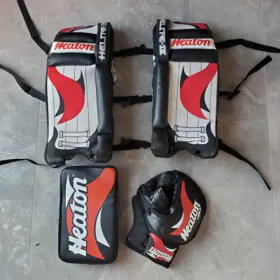 New Youth  HEATON Street Hockey Ball Hockey Goalie Equipment, View more