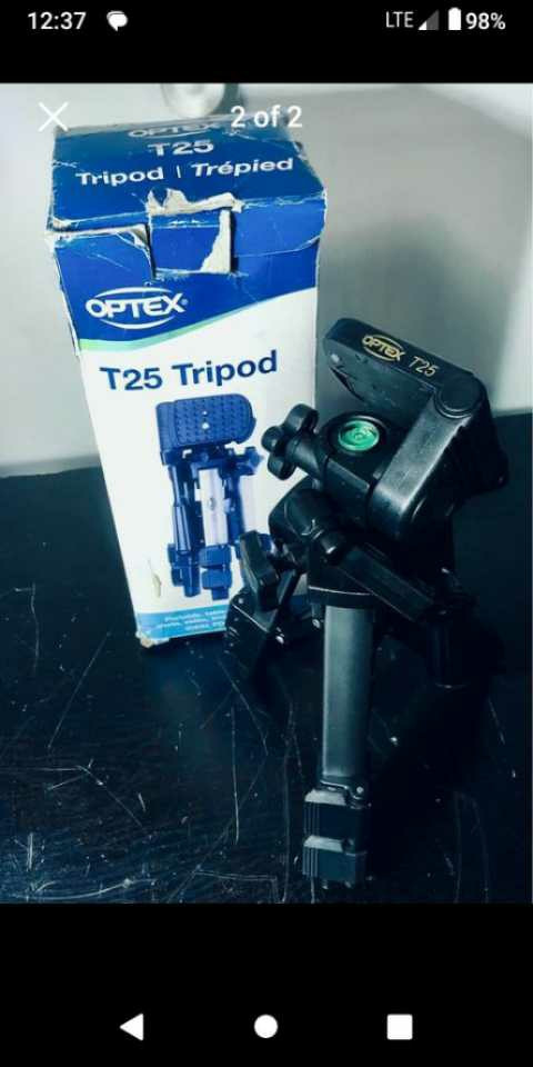 Camera table top tripod OPTEX T25WANTED in Cameras & Camcorders in Norfolk County