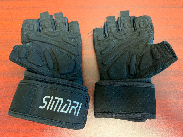 NEW SIMARI Large Workout Weight Lifting Gloves w/ Wrist Support in Exercise Equipment in Edmonton - Image 2