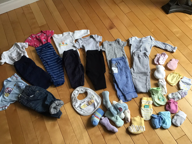 vêtements nouveau née a 0-3 mois fille dans Vêtements - 0 à 3 mois  à Sherbrooke - Image 4