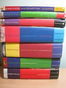 HARRY POTTER BOOKS FIRST EDITION HARDCOVER SET, View more