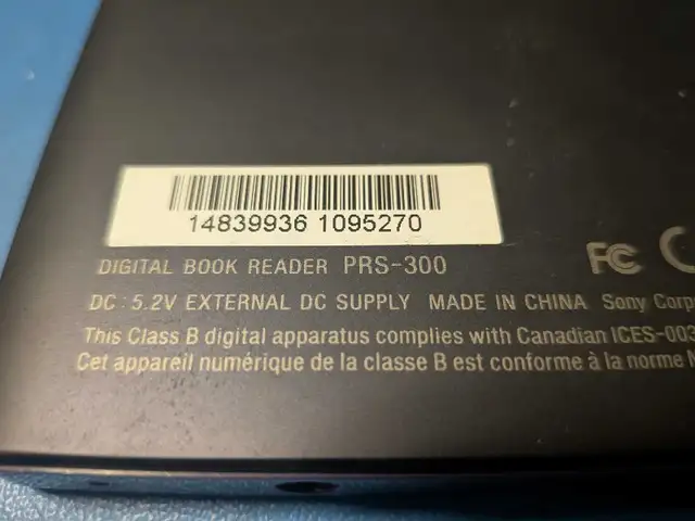 Sony ebook Reader450230155236485122