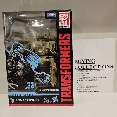 Bonecrusher Transformers Studio Series 33 figure, View more
