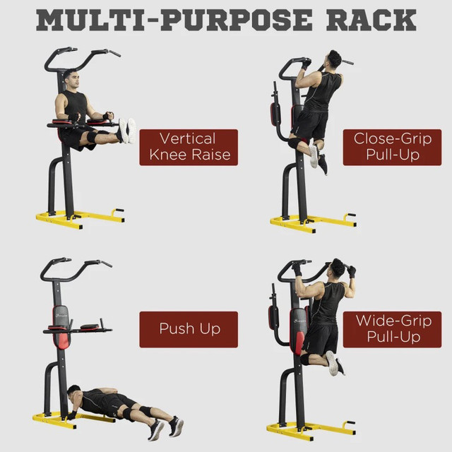 Pull Up Stand with Dip Station and Push-up Stand in Exercise Equipment in Markham / York Region