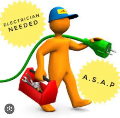 Electrician Needed , View more