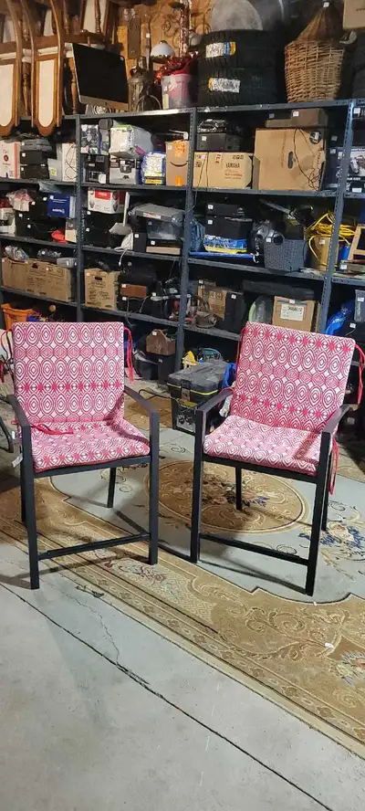 pair of stylewell counter height outdoor metal stools , View more