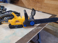 For sale a like new cub cadet electric saw.  