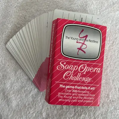 Soap Opera Card Game Young and Restless 1987  $5, View more