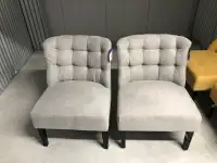 Brand new chairs (set of 2) 