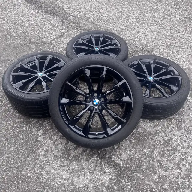 BMW X3 m40i 20 Inch *OEM* Wheels & Sensors & RFT Tires in Tires & Rims in City of Toronto - Image 2