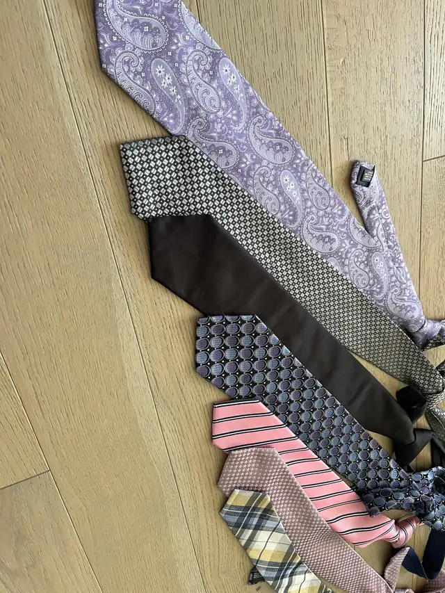 men’s ties - all 8 for $40 in Men's in St. Albert - Image 6