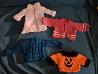 American Girl and Maplelea Doll Clothes, includes clothes from American Girl and Maplelea plus some...