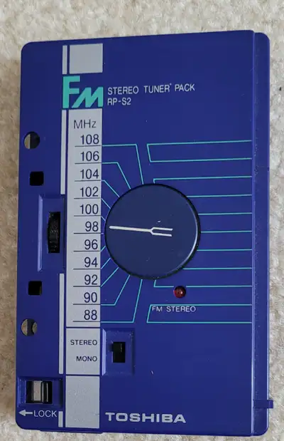 Vintage Toshiba FM Stereo Tuner Pack #RP-S2., View more