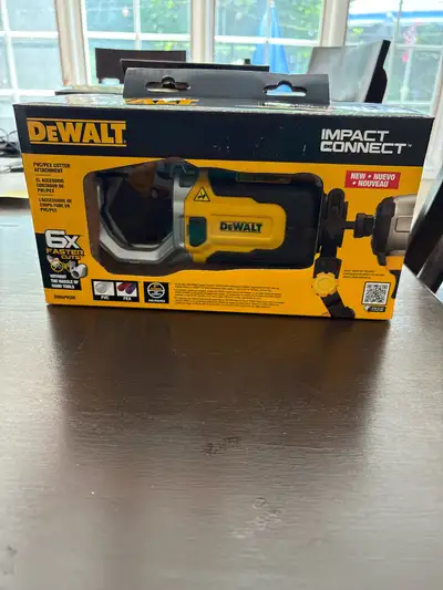 DeWalt PVC/PEX cutter attachment , View more