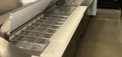 Closed-door sale . New equipments for restaurants:two door freezer with -$1500, four freezer: —$2500...