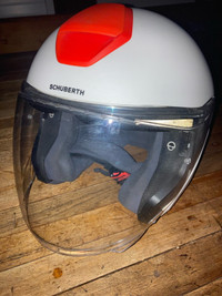 Schuberth M1  Pro motorcycle helmet.