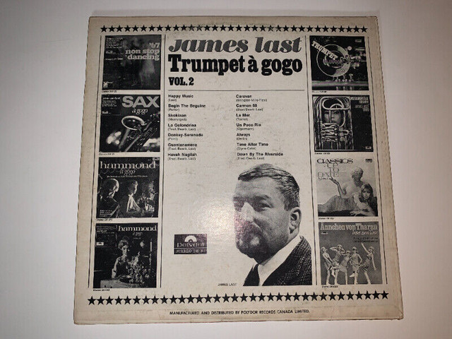 JAMES LAST-TRUMPET À GOGO VOL.2-MUSIQUE/MUSIC-VINYLE/VINYL(C022) dans CD, DVD et Blu-ray  à Ville de Montréal - Image 2